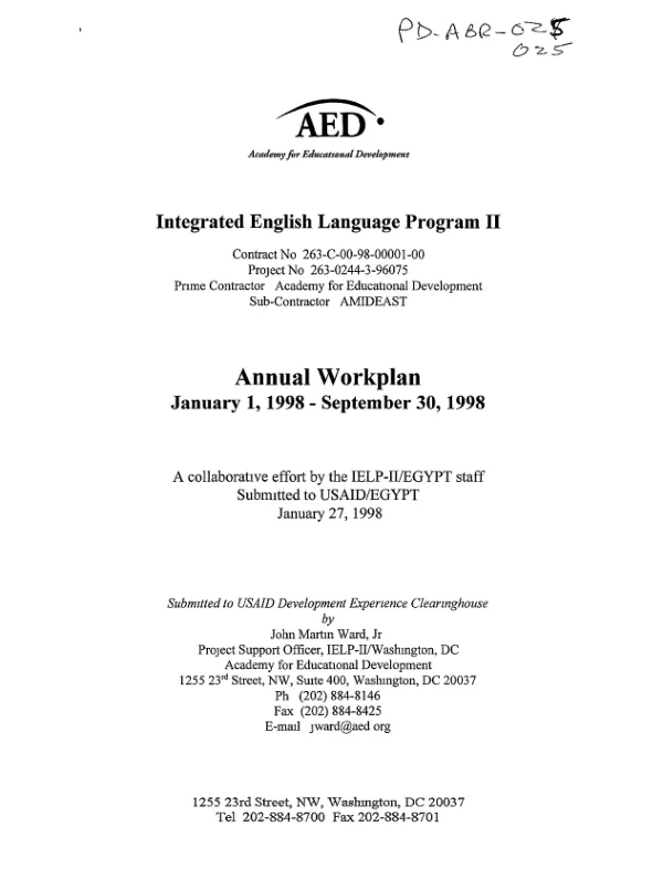 Annual report 1989 : International Irrigation Management Institute