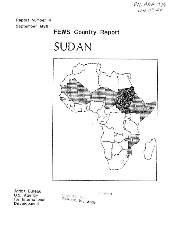 Sudan : locusts? -- childhood malnutrition