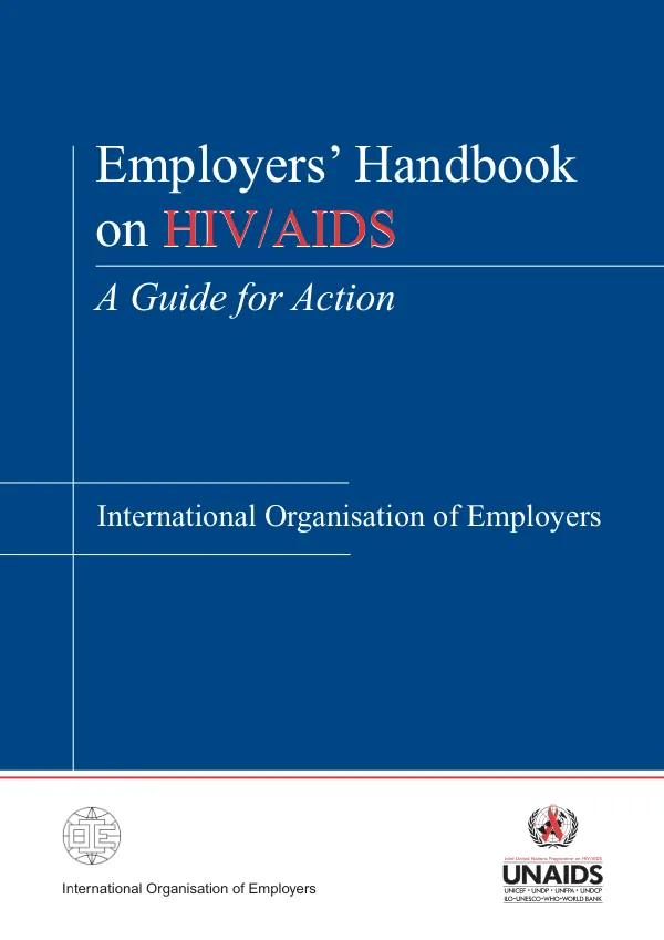 Employers" handbook on HIV/AIDS : a guide to action