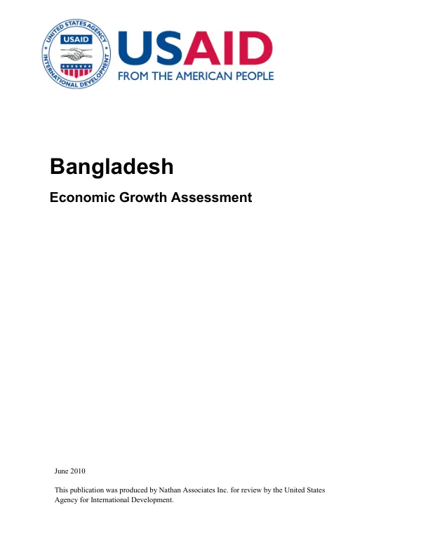 Bangladesh economic growth assessment