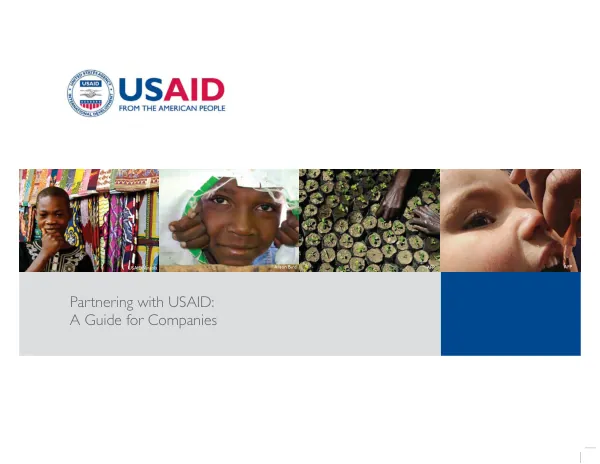 Partnering with USAID : a guide for companies