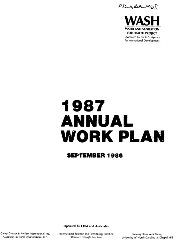 Democratic Republic of the Sudan, Ministry of National Planning : second progress report for the period Oct. 1980 - Sept. 1981 agreement between the Government of the United States of America and the Government of the Democratic Republic of the Sudan for sales of agricultural commodities