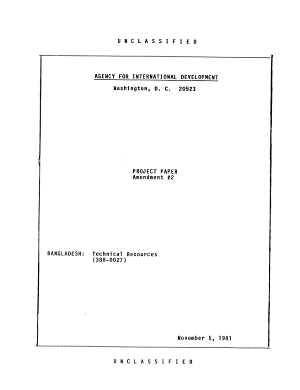 Technical resources : amendment no. 2