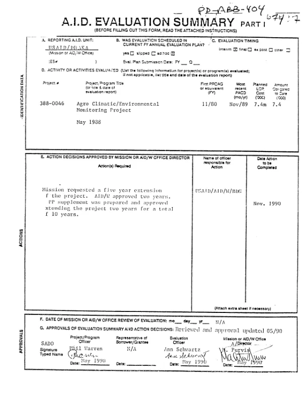 Dracunculiasis in the United Republic of Cameroon I : a proposal for a national plan of action for dracunculiasis control and elimination - July 7-August 15, 1986