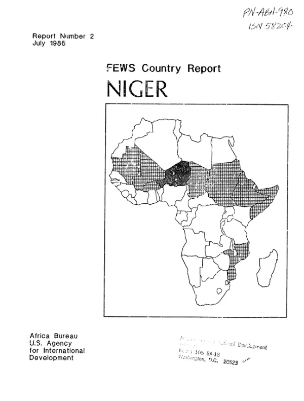 Niger : a difficult recuperation