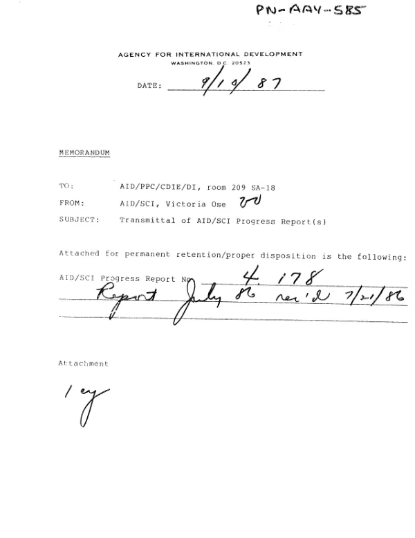 Report to Agency for International Development grant no. DPE-5542-G-SS-4060-00 on V. cholerae