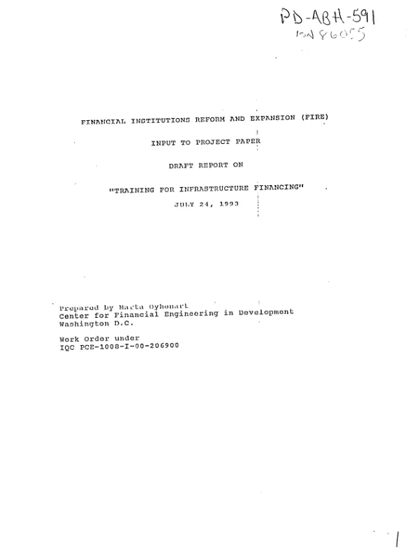 Central rangeland development project : amendment no. 1