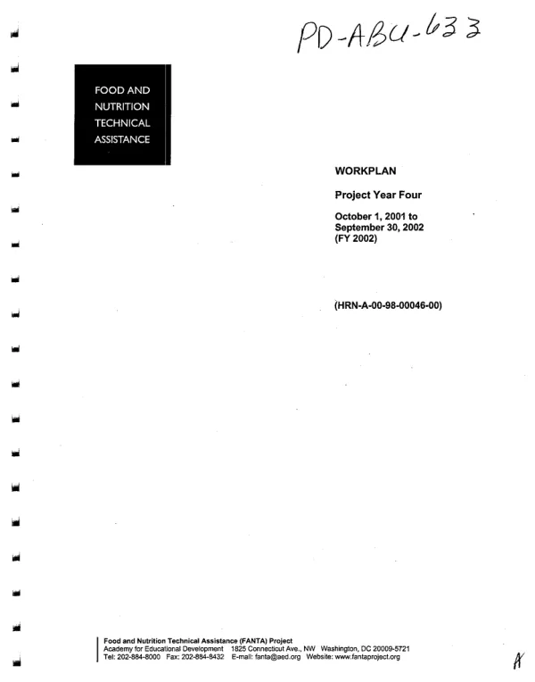 Private sector family planning : amendment no. 1