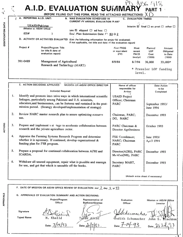 Audit of AID/Belize"s commercialization of alternative crops project no. 505-0008