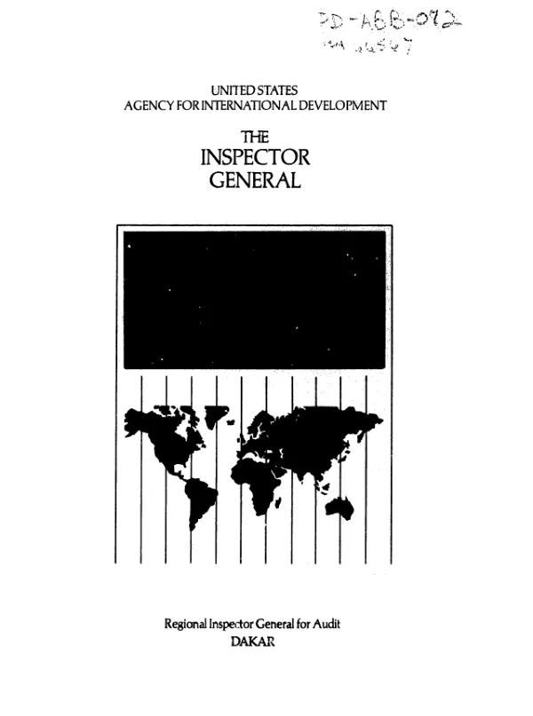 Non-federal audit of the Mali farming systems research and extension, project no. 688-0232