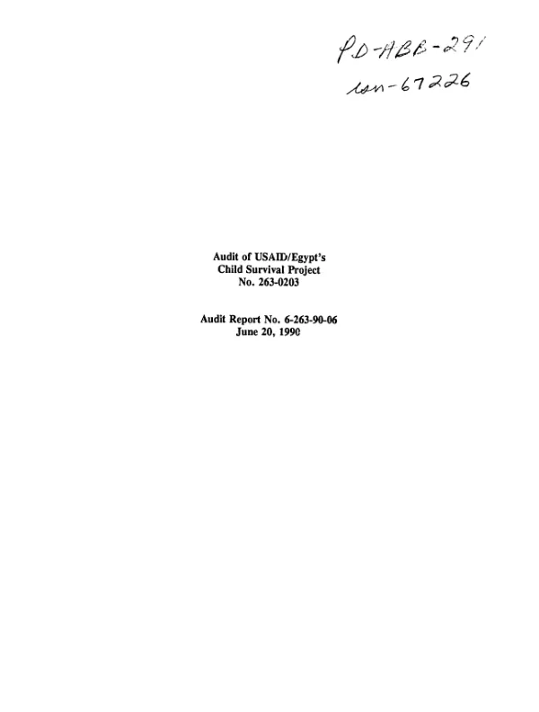 Save the Children Federation : United States Agency for International Development institutional support grant, FAO-0801-1-00-3038-00 [i.e. FAO-0801-A-00-3038-00] -- final report : external evaluation