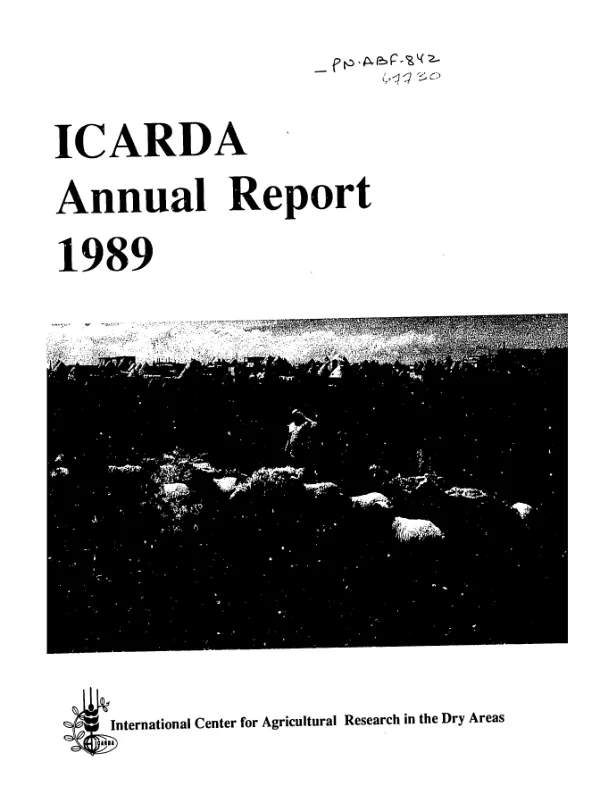 Water resources sustainability project (WRS) = projet PREM [perennite des ressources en eau du Maroc] : rapport annuel de 1997