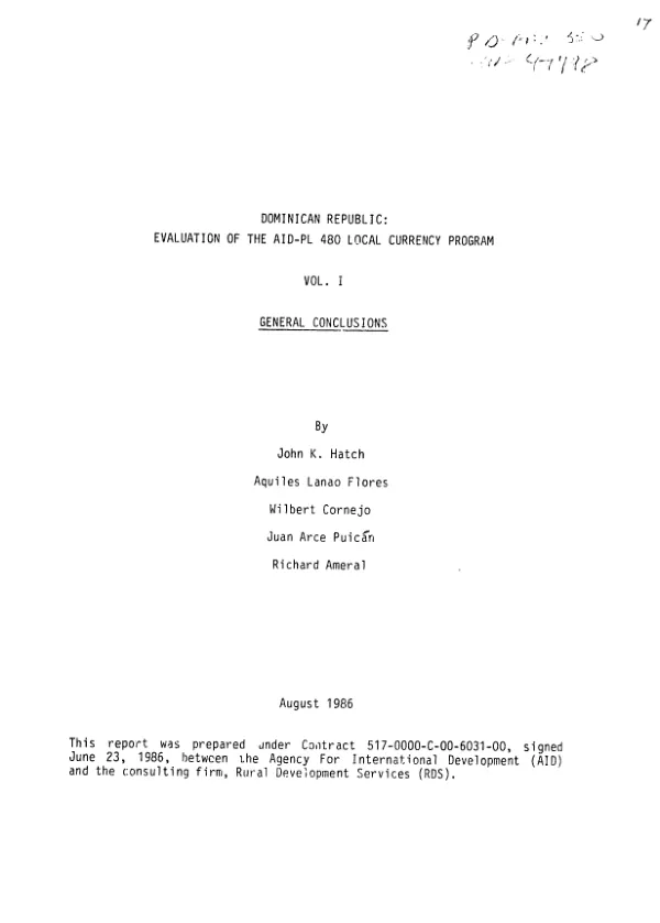 APRP-RDI [agricultural policy reform program-Reform Design and Implementation] Unit : USAID contract no. 263-C-00-97-00005-00 -- quarterly report, QR IV [October 1997-December 1997] & annual report 1997