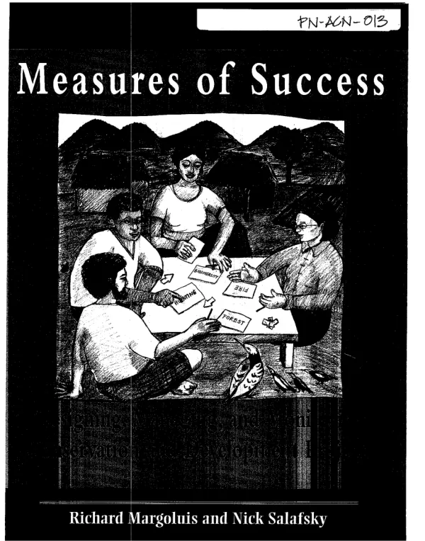 Measures of success : designing, managing, and monitoring conservation and development projects