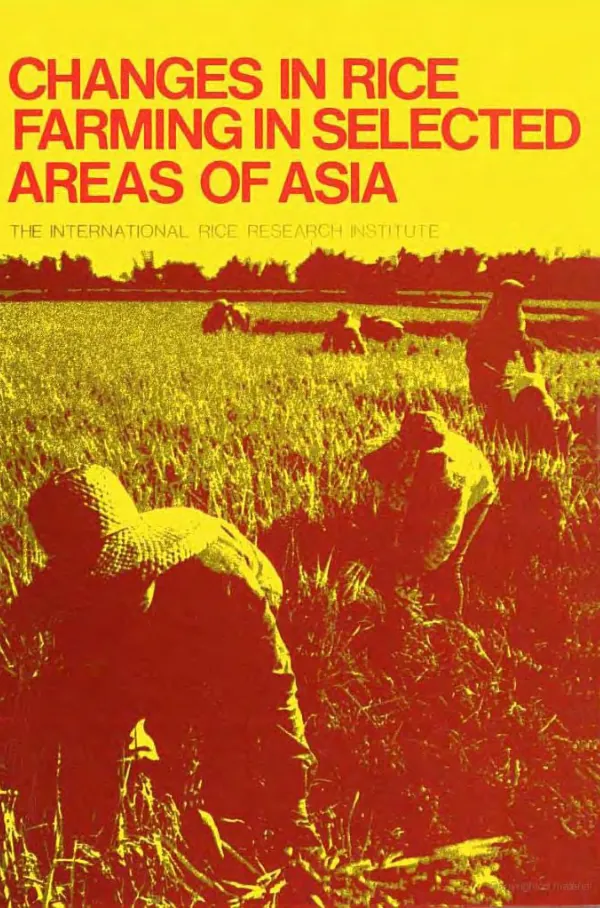 Changes in rice farming in selected areas of Asia