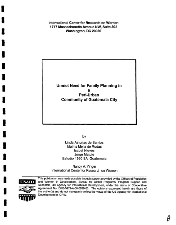 Non-formal education for the developing world; annual report, 1974/1975