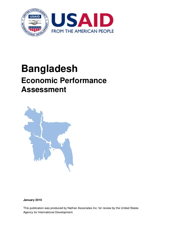 Bangladesh economic performance assessment