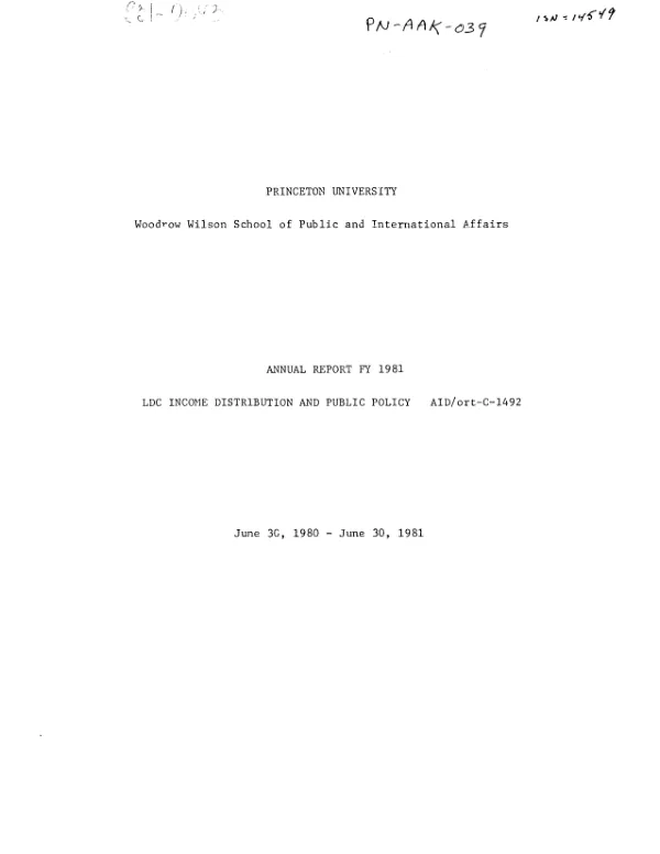 Agricultural development on the Brazilian frontier : southern Mato Grosso
