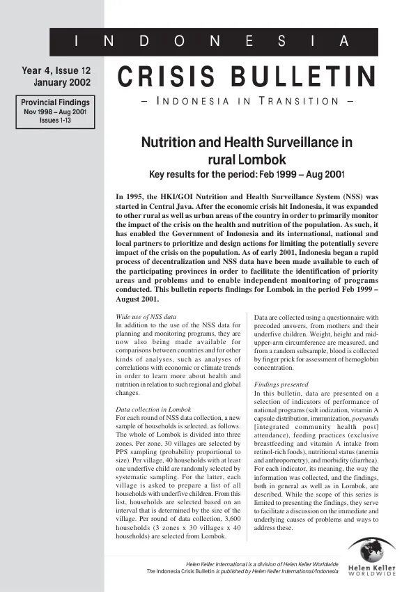 Country assessment tool for the introduction of zinc in the clinical management of diarrhea