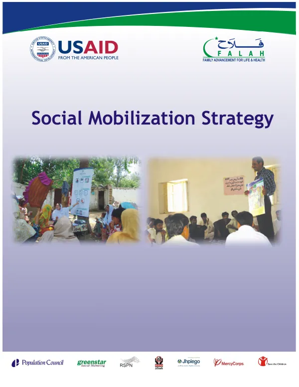 Social mobilization strategy