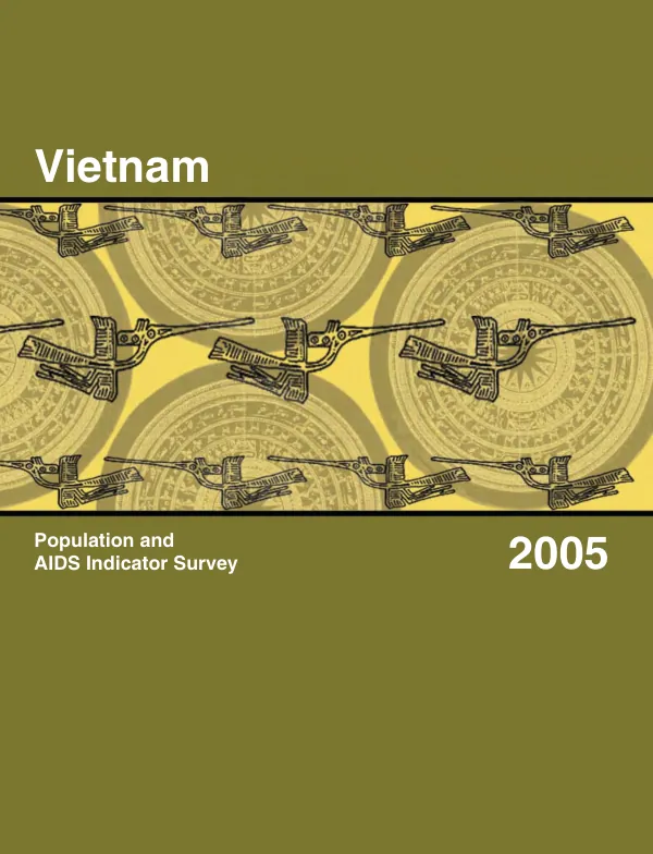 Vietnam population and AIDS indicator survey 2005