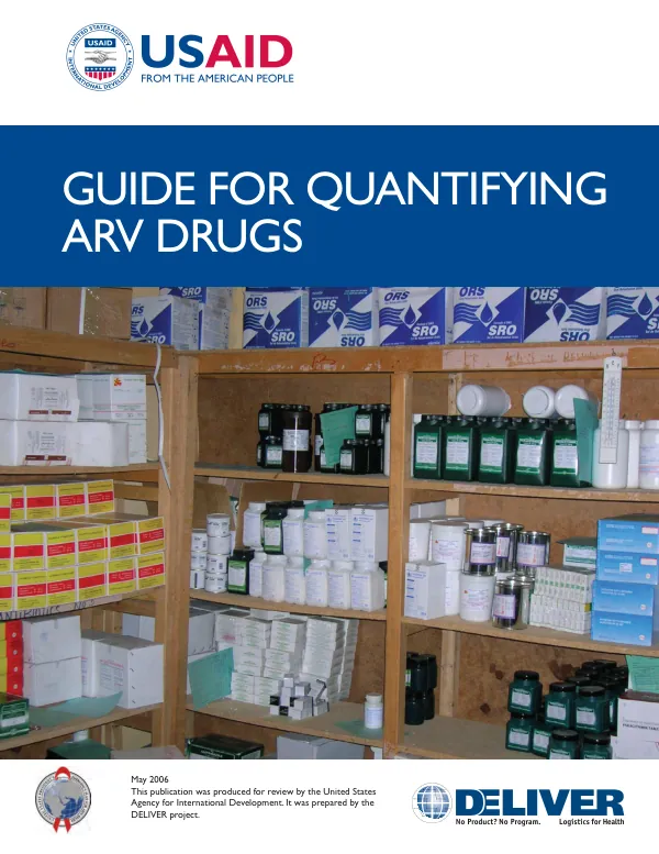 Guide for quantifying ARV drugs