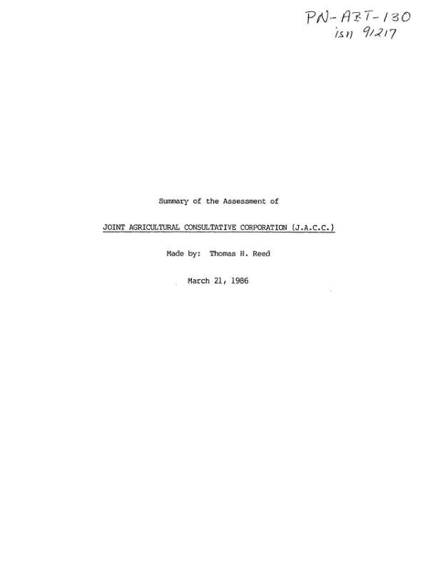 AID grant agreement no. 528-0616-G-00-3040-00 to the International Executive Service Corps (IESC) for support of its trade and investment services fast track program (TISFTP)