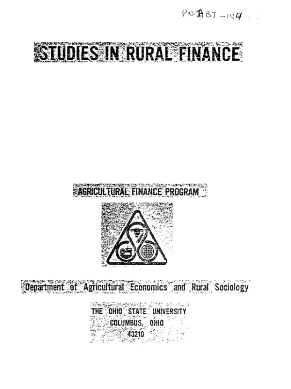 Credit relations amid Bangladesh"s rice markets : where sharing is the currency