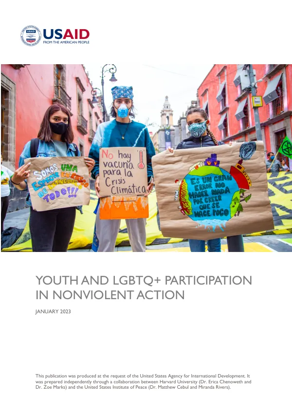 Youth and LGBTQ+ participation in nonviolent action