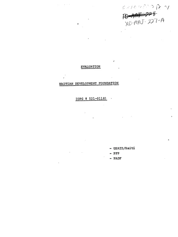Consortium for rehabilitation and development (CORAD), development relief program (DRP) : end of project evaluation -- qualitative assessment report