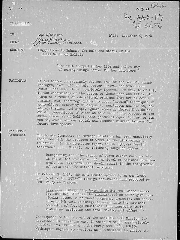 Report on a site visit to Indonesia