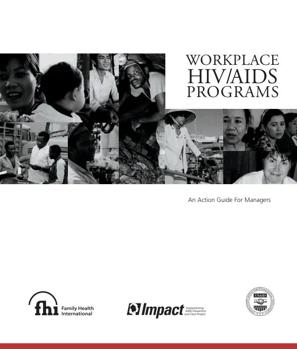 Workplace HIV/AIDS programs : an action guide for managers