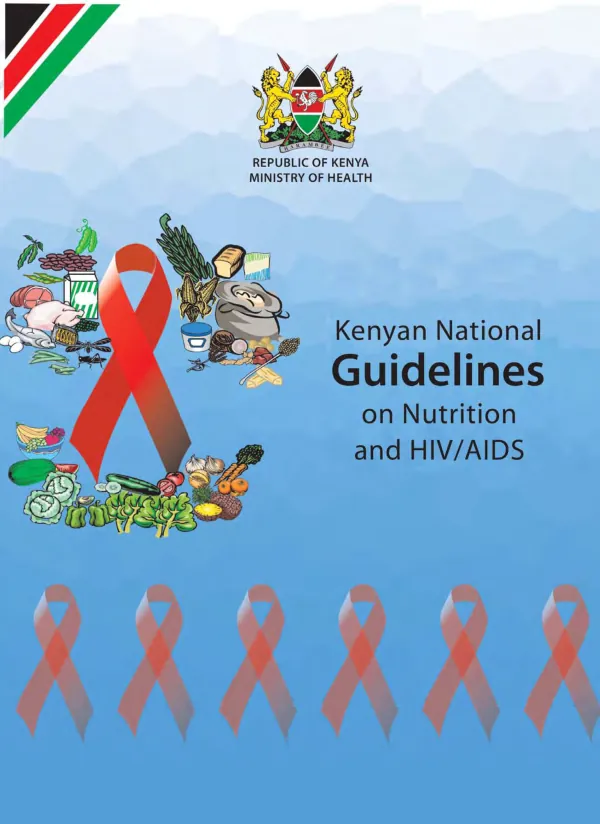 Kenya national guidelines on nutrition and HIV/AIDS