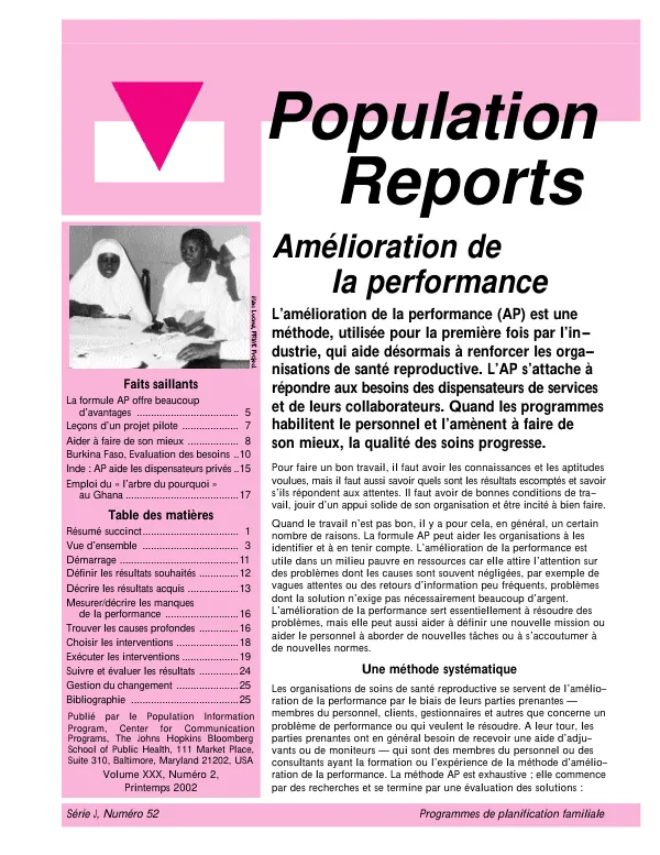 Amelioration de la performance