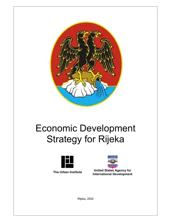 Economic development strategy for Rijeka[, Croatia]