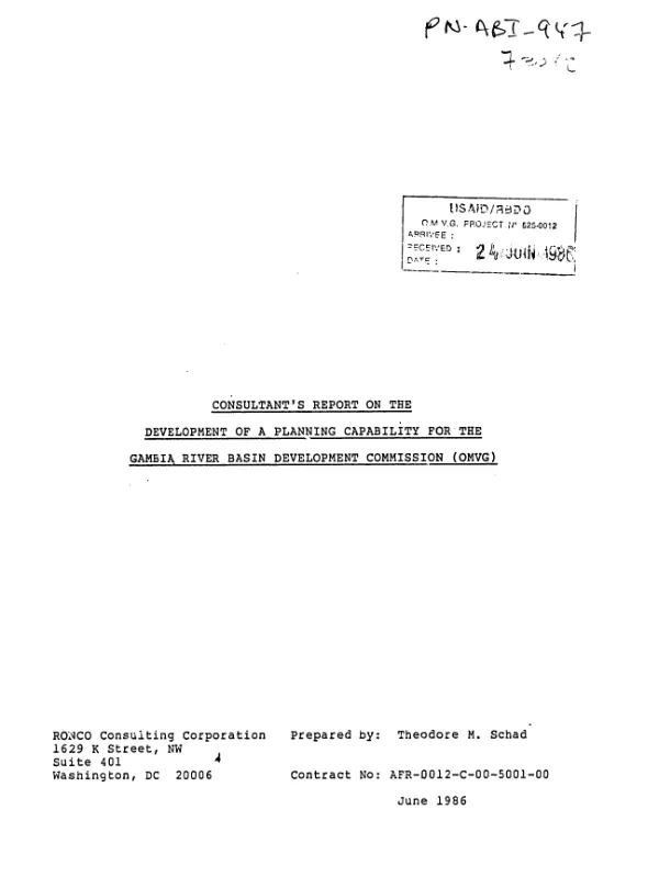 West Africa Rice Development Association (WARDA) : annual report 1997