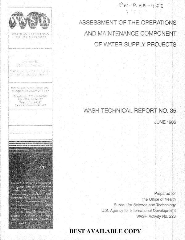Water-resource and land-use issues