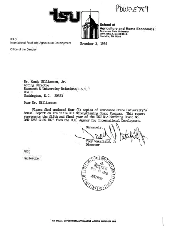 Congressional presentation, fiscal year 1999 : annex II [Asia and the Near East]