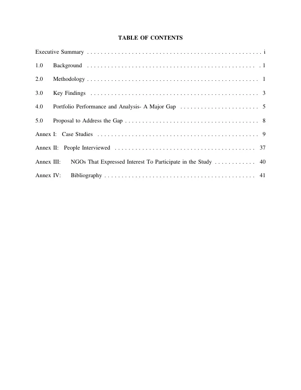 Assessment of selected microfinance programs in Sri Lanka