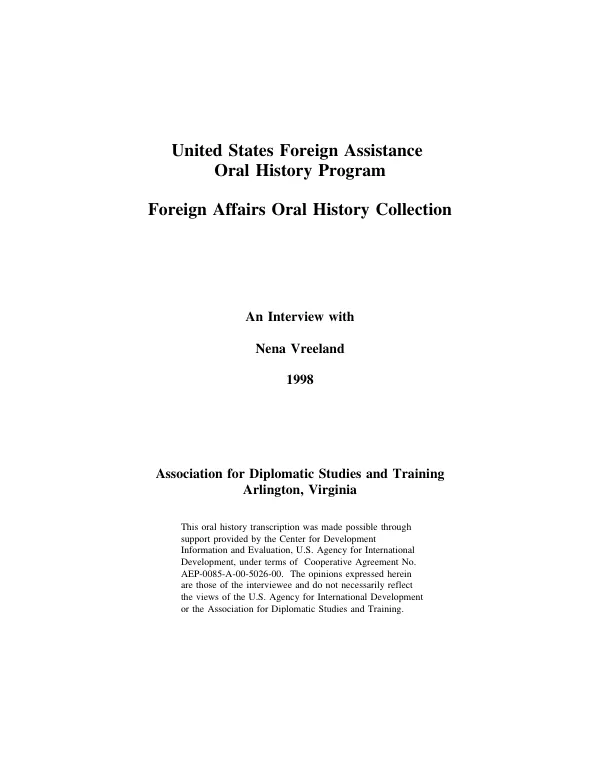USAID policy determination : implementing USAID privatization objectives