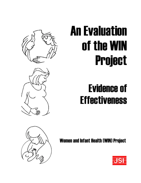 Evaluation of the WIN [women and infants' health] project : evidence of effectiveness
