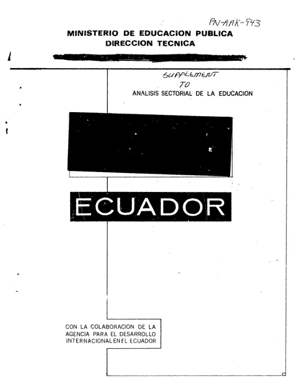 My language and the one taught in school -- are they the same? : papers on developing bilingual education in Ecuador