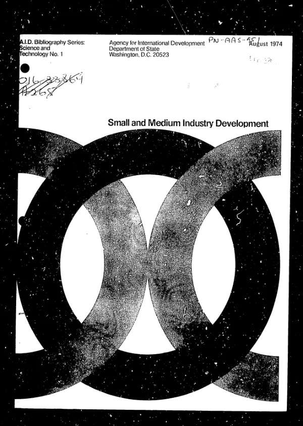 Small and medium industry development