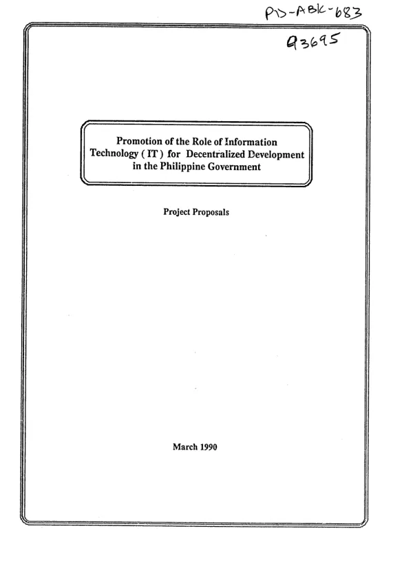 Fiscal year 1975 submission to the Congress : Latin America programs