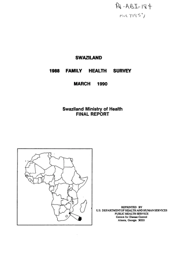 International postpartum program : annual progress report, 1973