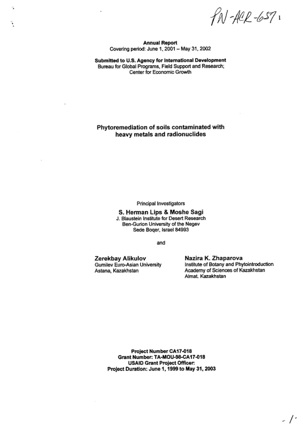Metering population survey report