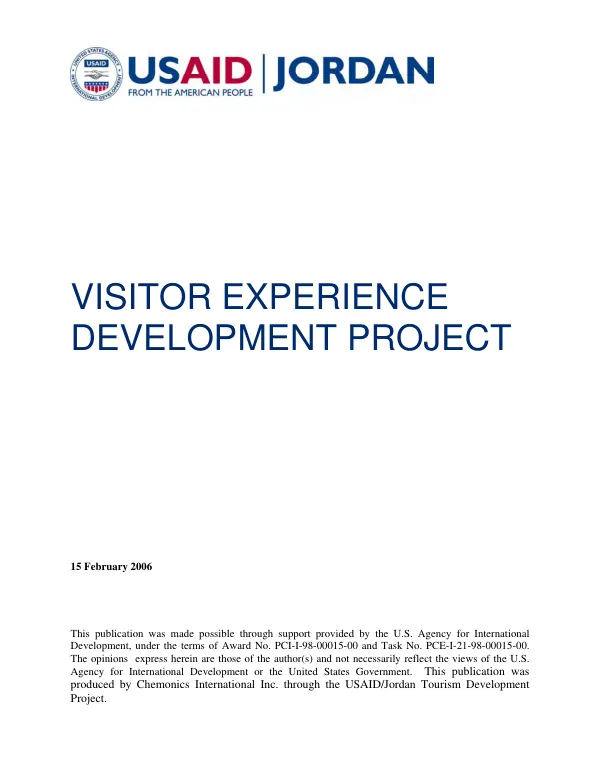 Visitor experience development project