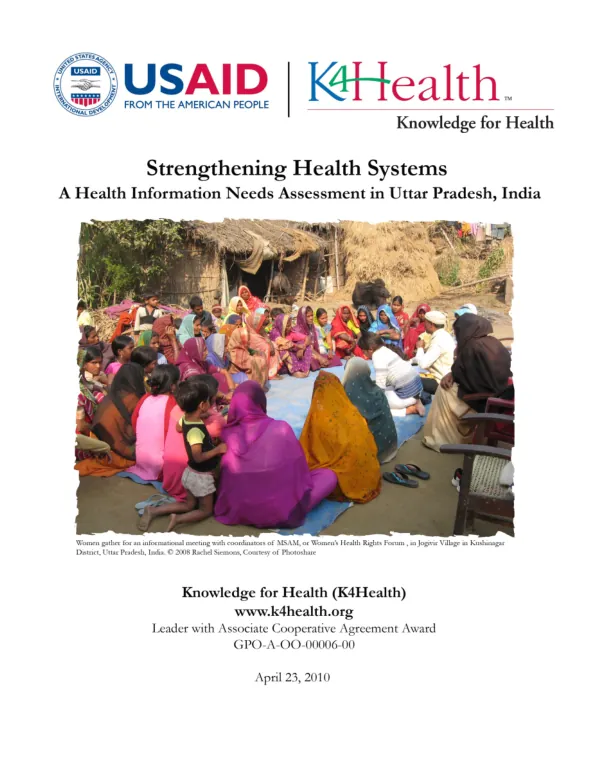 Final report on the poll survey of family planning influentials (wave 4 - Nov. "05)