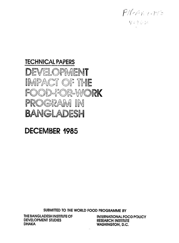 "Building institutions for good governance" : local goverment support and partnership program -- final report, December 31, 2005