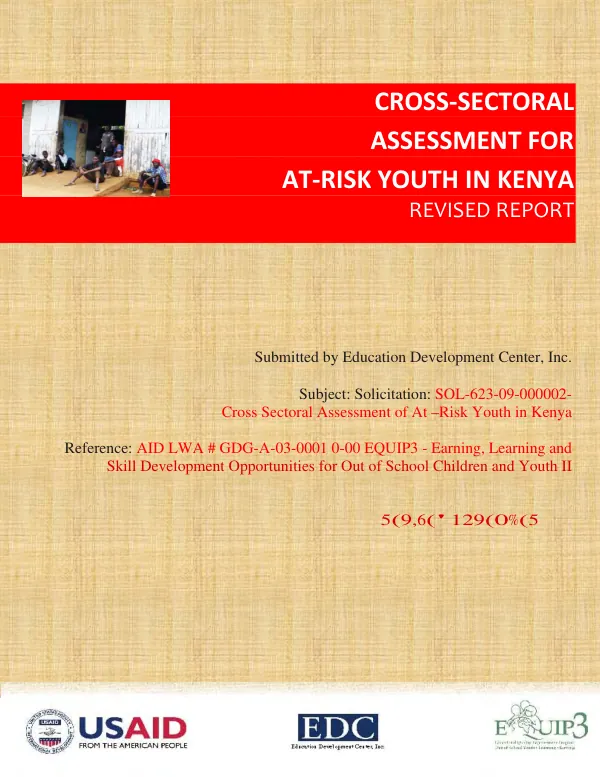 Learning at Taonga market at grade 3 : an evaluation of interactive radio instruction in IRI centers and IRI community schools in 2006